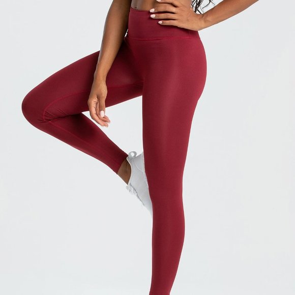 Essential Leggings Adult Women Bloodstone Medium - Picture 2 of 10